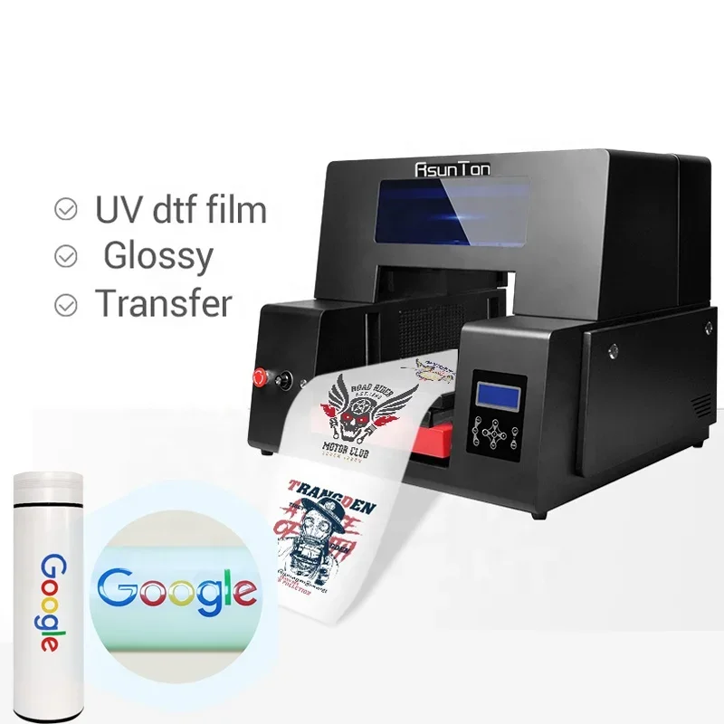 Best Quality DTF 60cm 8 Color Printer For Bottle,Cups,Mug, Metal With A3 New UV DTF Printer