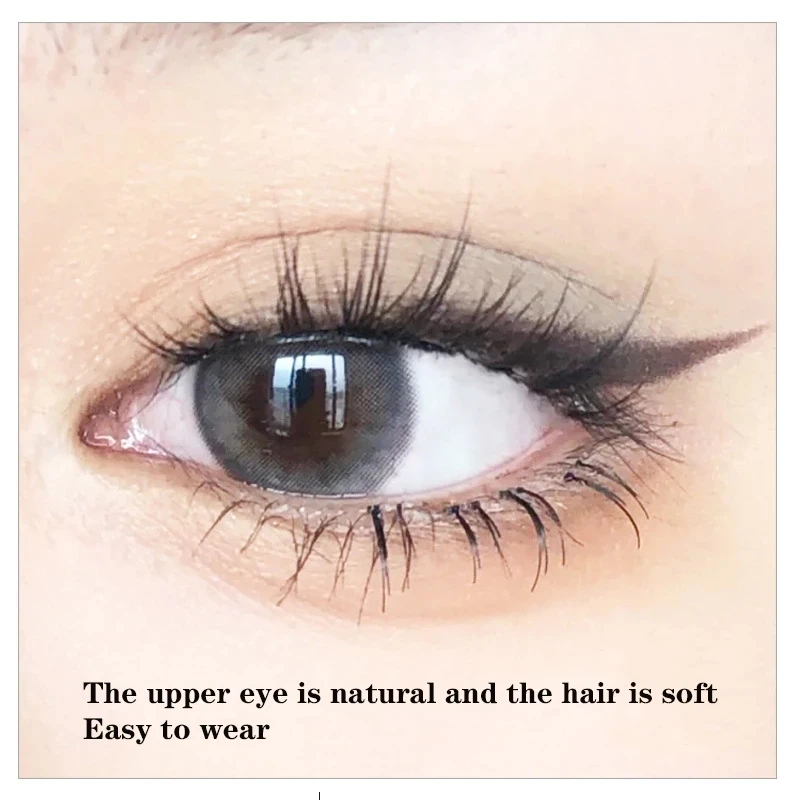 Anlinnet Natural Thick Little Devil False Eyelash Segmented Makeup Soft Eyelash Transplantation Personal False lashes