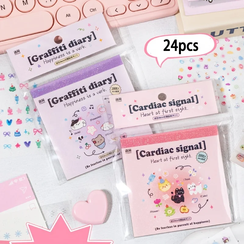 Mr Paper, kawaii Mini Deco Sticker Boek scrapbooking stickers stickers esthetische goedkope briefpapier levert journaling briefpapier
