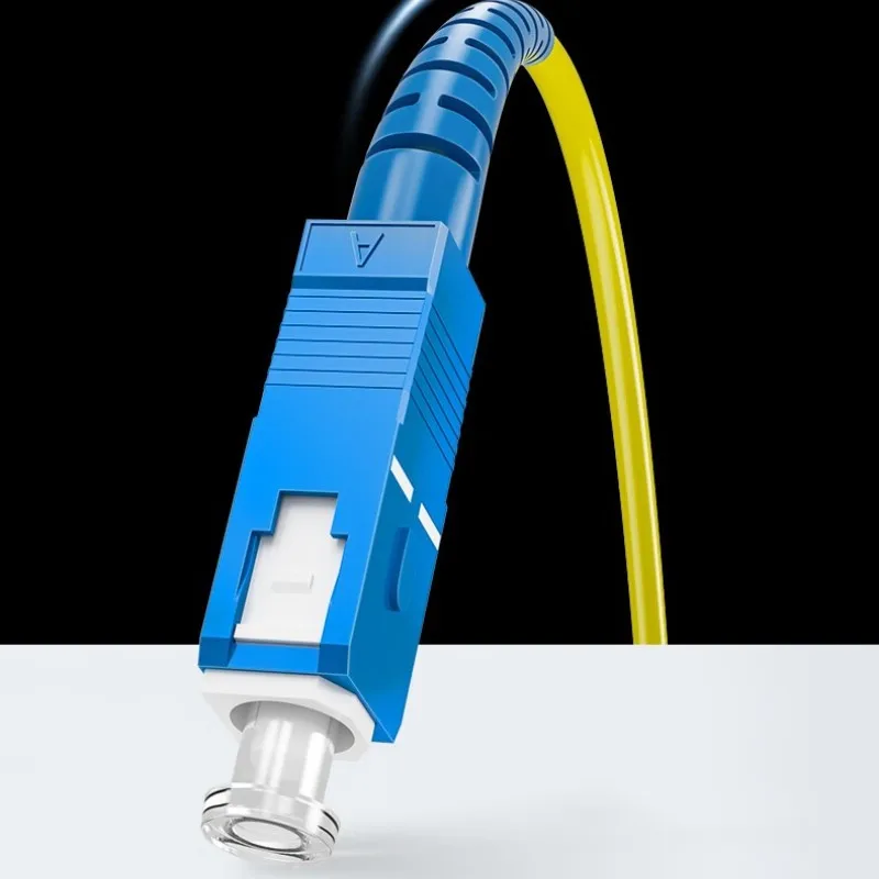 3PCS DTECH LSZH Fiber Optic Jumper SC LC Patch Cord Cable 10m