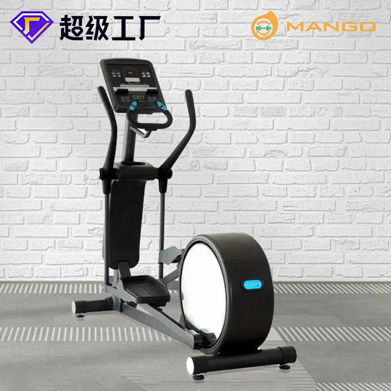 Commerciële Verticale Magnetische Gecontroleerde Elliptische Machine Stille Hometrainer Huishoudelijke Elliptische Machine Fitnessapparatuur