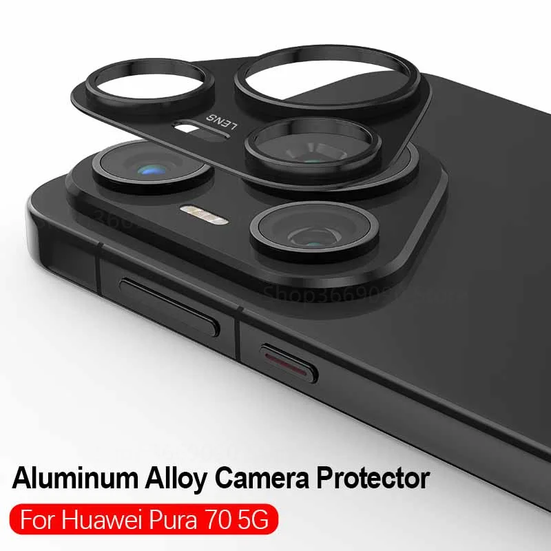 For Huawei Pura 70 Aluminum Alloy Camera Lens Protectors Camera Case For Huawei Pura 70 Pura70 6.6'' 5G 2024 Protection Film