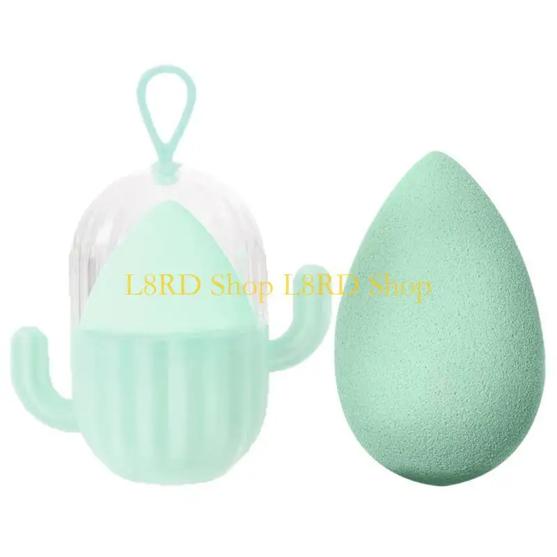 L8rd Uso seco e úmido Esponjas maquiagem Funcionários maquiagem Funcionamentos maquiagem para líquido