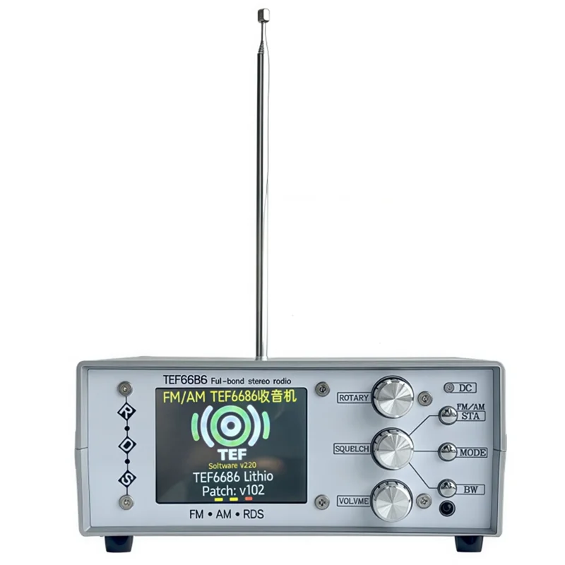 

FFYY-FM SW/MW/LW Full Band Radio TEF6686 FM AM Stereo Radio DSP Technology Receiver Built-In Battery And Antenna