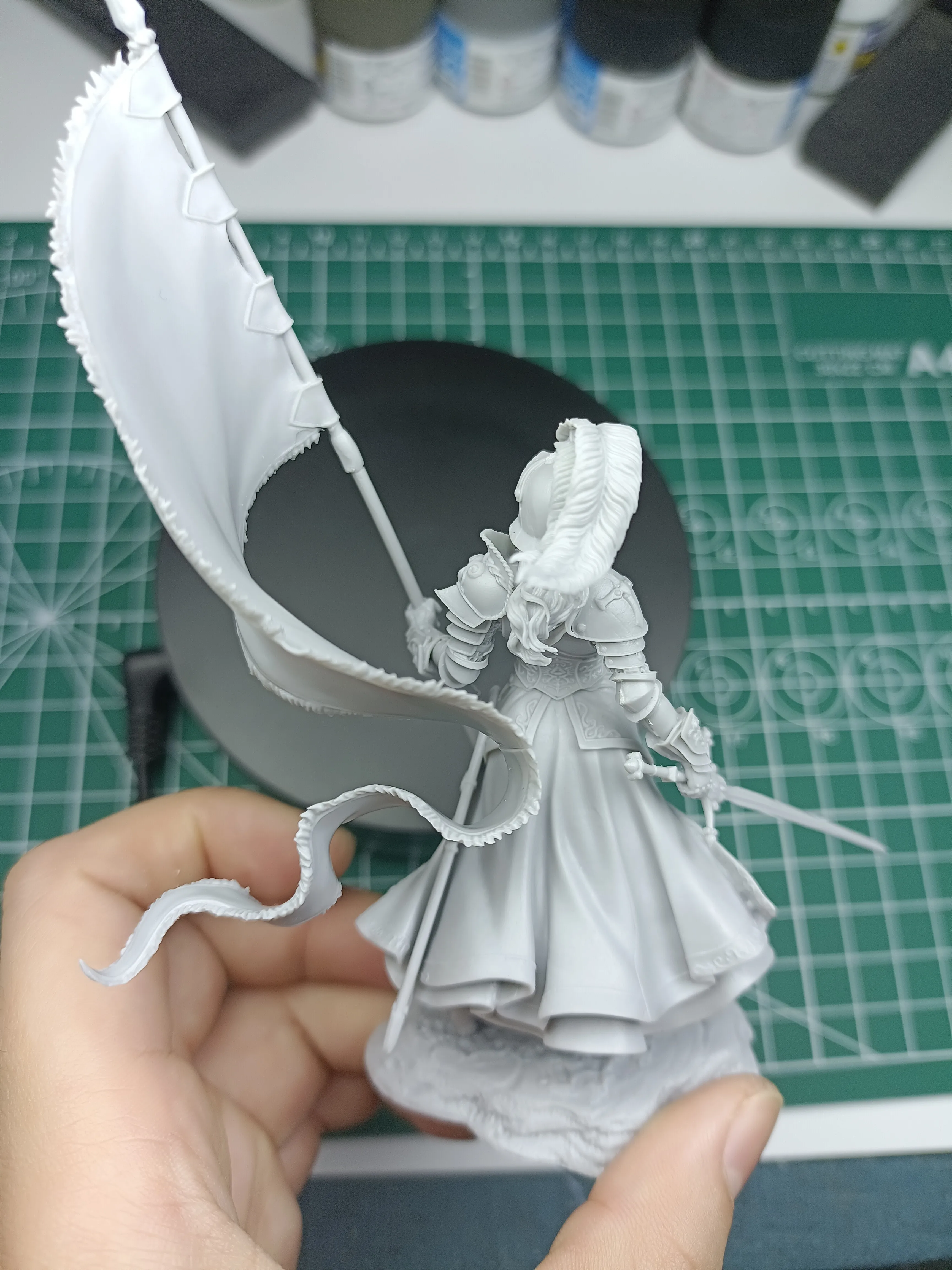 1/24 Hars Model Figuur Vrouwel - Model Kit Knight recensie en prijs