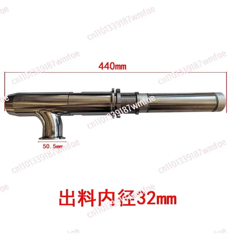 

Filling Machine Accessories 304 Stainless Steel Paste LiquidFilling and Dispensing Nozzle LargeDiameter Nozzle Drip-free Filling