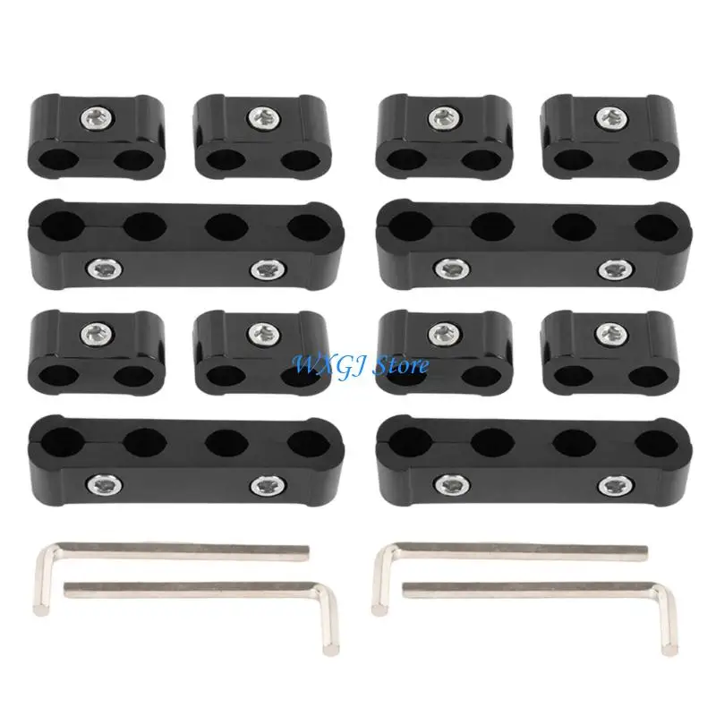 

37JE Постоянная алюминиевая ручка с теплой изоляционной втулкой для кабелей зажигания 8 мм, 9 мм, 10 мм