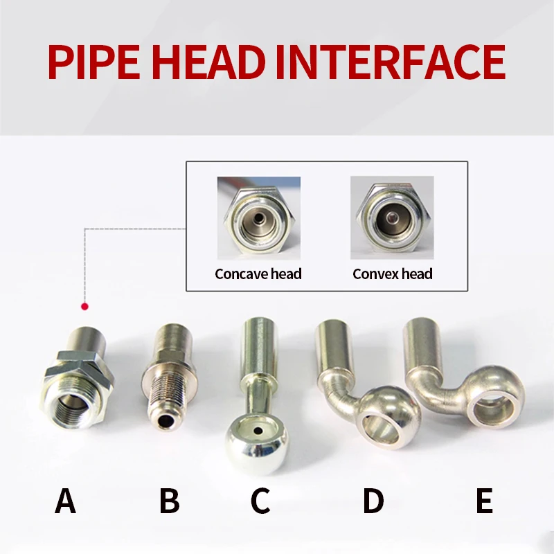패트롤 Y60Y61프라도 LC80 4500 브레이크 오일 파이프 브레이크 라인 스테인리스 스틸 브레이크 호스 트레일러 히치 개조 자동차 액세서리