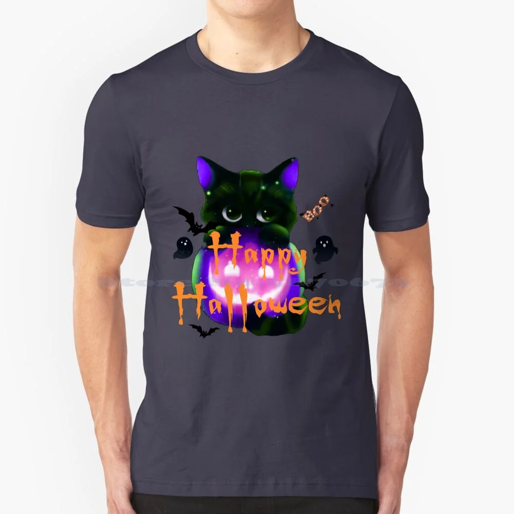 Halloween T Shirt 100% Cotton Tee Car Park Underground Need For Speed Rally Happy Halloween Boo Spooky Blood Dark Killer Trick