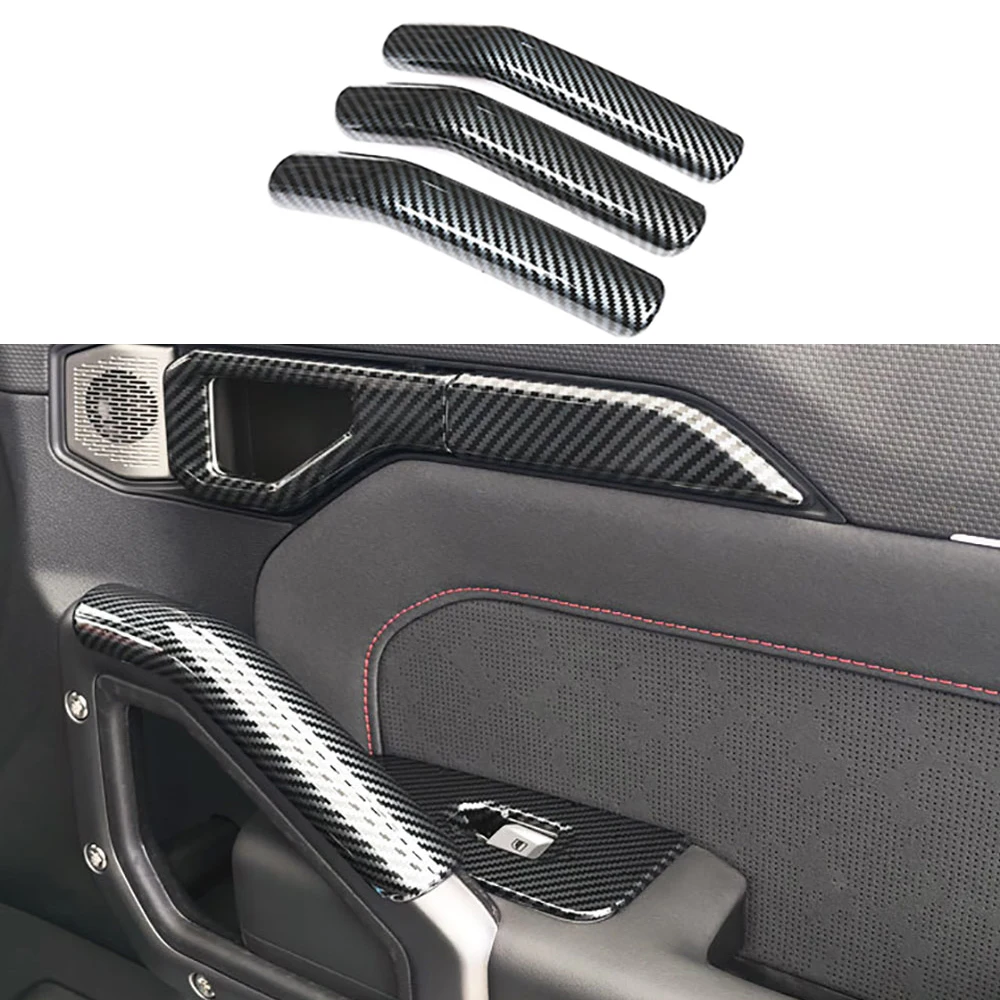 Car Interior Door Handle Cover Fit For Chery Jetour Traveler T2 2023 2024 Interior Door Handle Decorative Panel Accessories