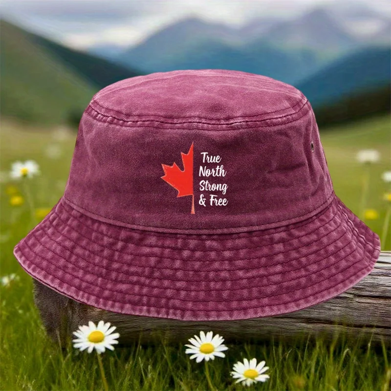 An Outdoor Sports and Leisure Fisherman Hat, Printed with the Words 