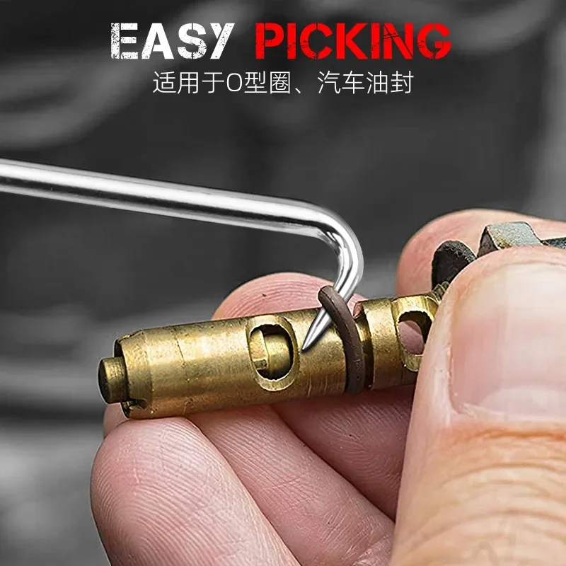 Oil Seal Removal Tool Screwdriver Hook Special Disassembly Assembly Sealing Ring Puller Toner Cartridge Gasket Maintenance