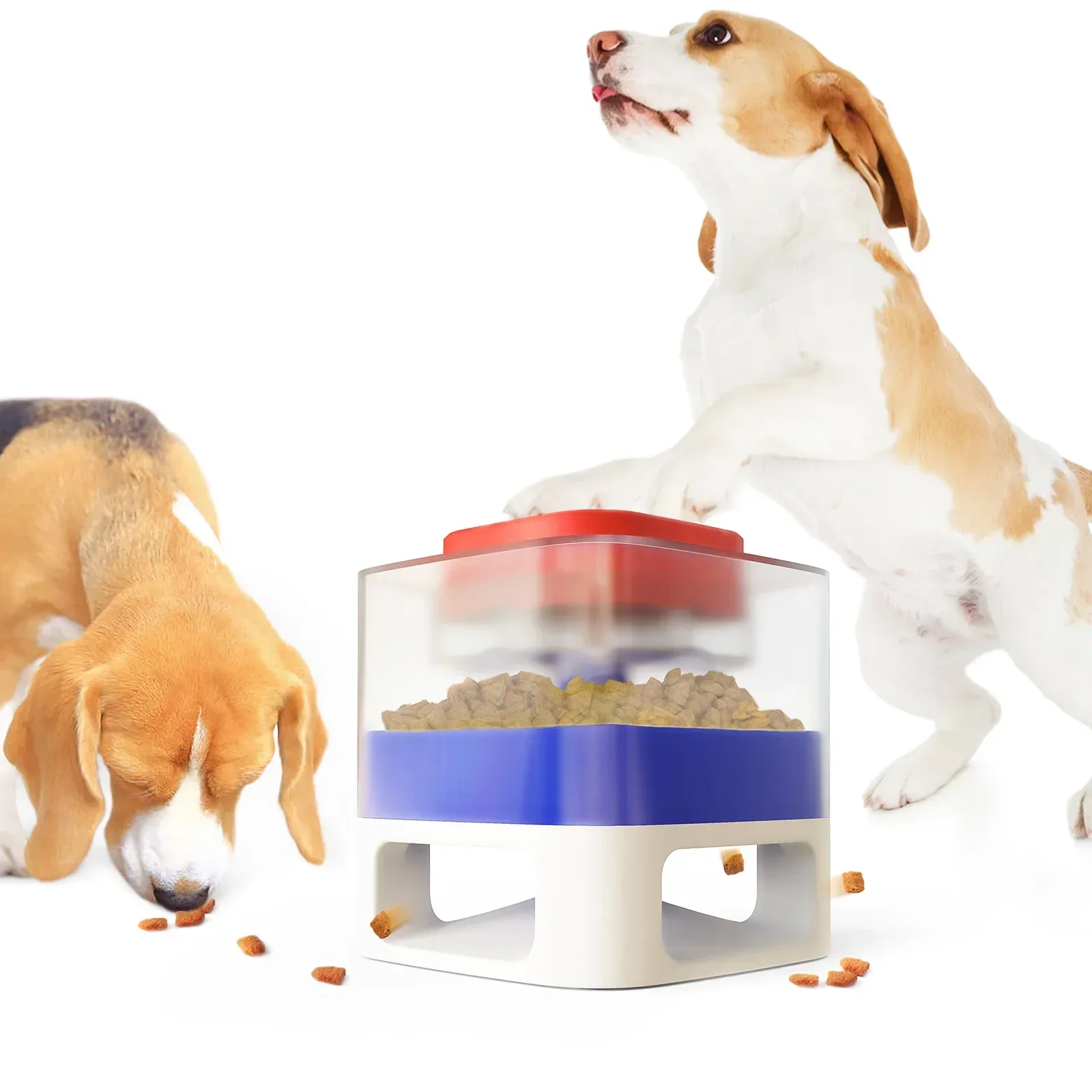 Feeders for Dog  Pet Accessories Automatic Puzzle Training  Feeder Treats Bowl Dogs Raised Container Supplies Cat Food Dispenser