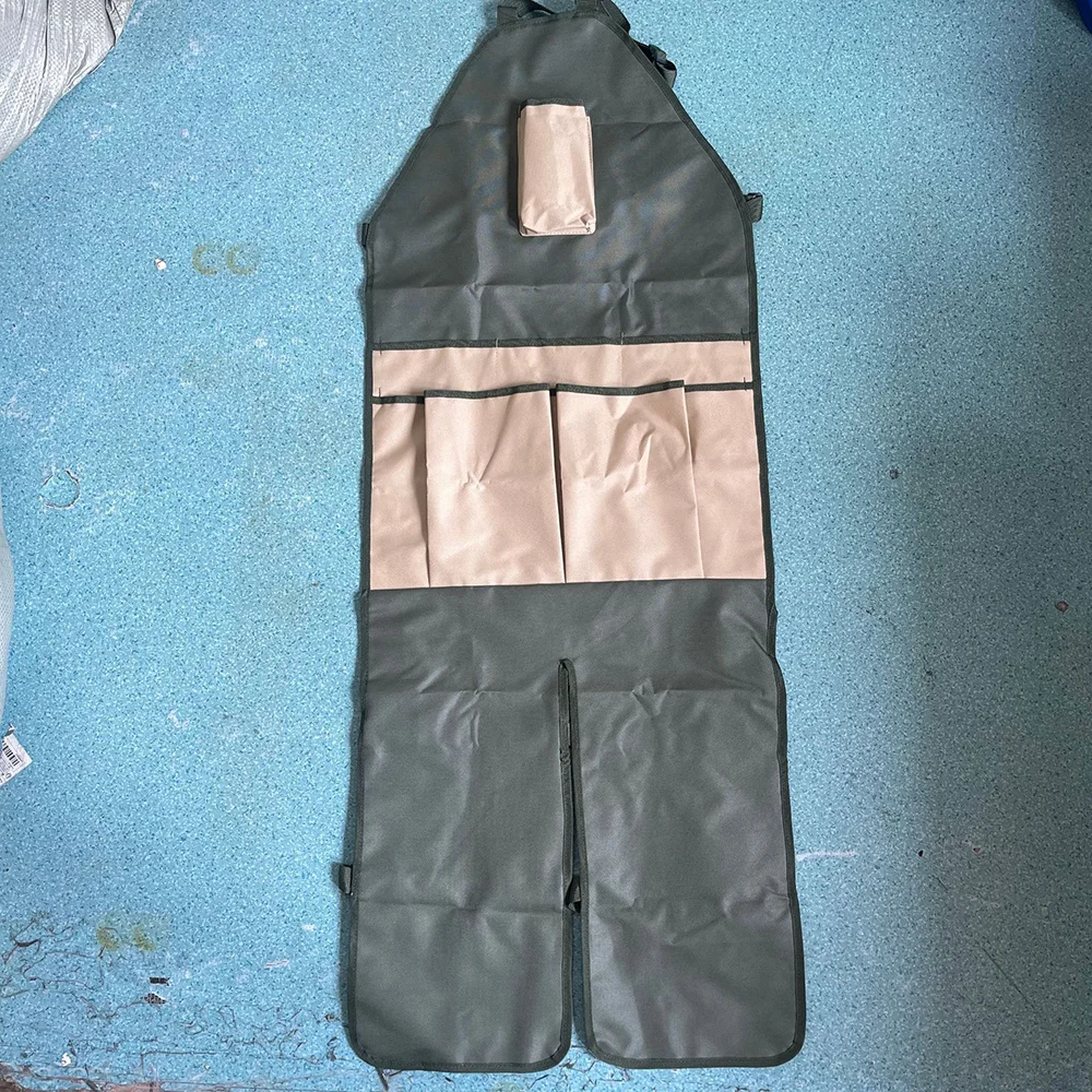 New Gardening Apron with Multiple Pockets Leg Protection for Outdoor Trimming Picking and Anti Dirt Tool Parts
