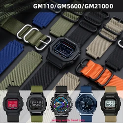 DW5600 Nylon Watchband For G-SHOCK C-asio GW6900 DW-5600 GW-B5600 GA-110 GM-5600 Watch Strap Waterproof Outdoor Sports Bracelet