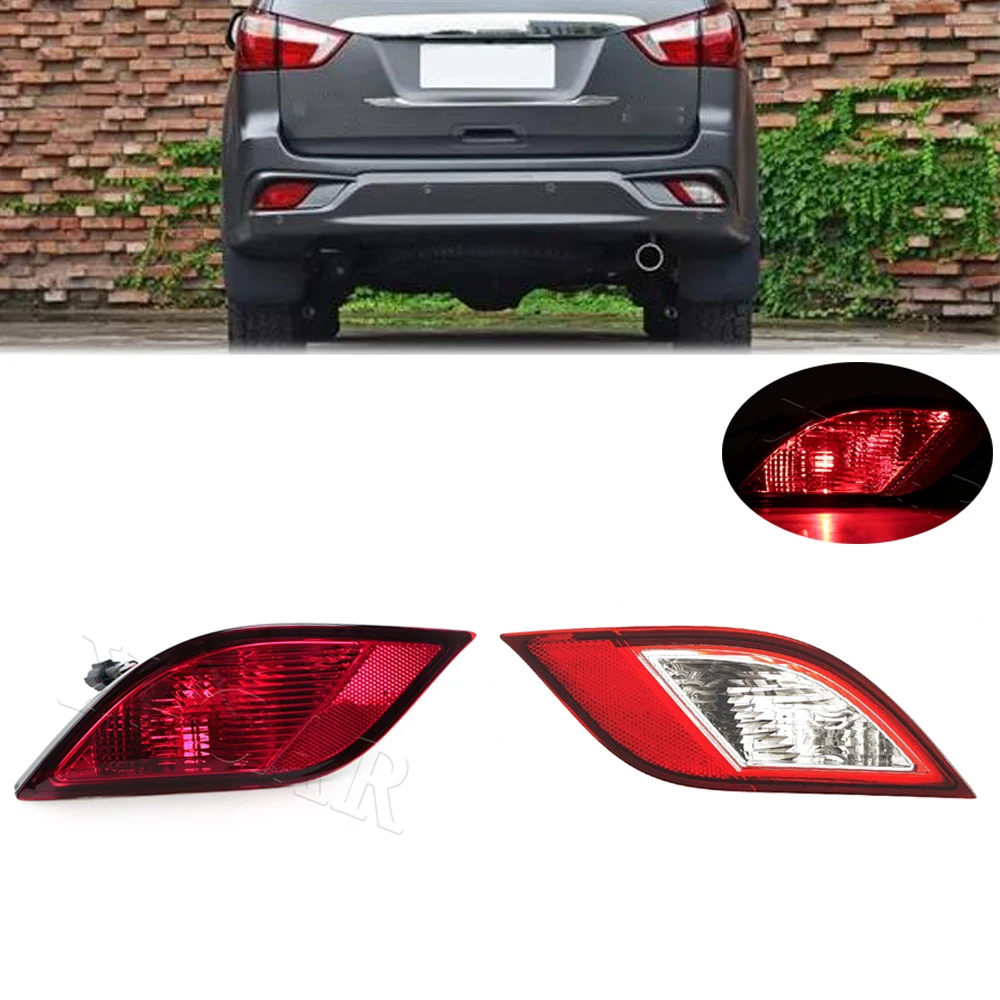 Rear Bumper Reflector Brake Lamp Left Right Rear FOG Light For ISUZU MU-X MUX 2013 2014 2015 2016 2017 8-98187248-1