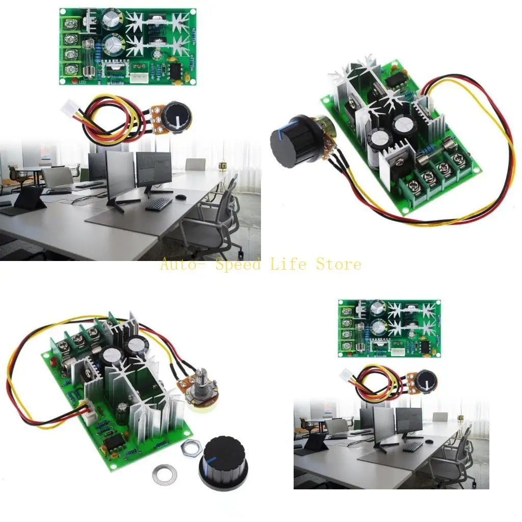 

02DA Variable Speed Electronic Controller for 12V 60V Motors 20A High Current Capacity