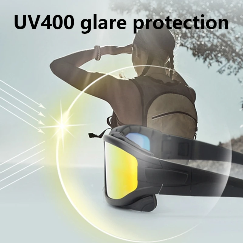 High Performances Sport Sun Glasses Safe Unisex Eyewear Windproof Lens Polarized Sports Sunglasses Unisex Cycling Glass image 4
