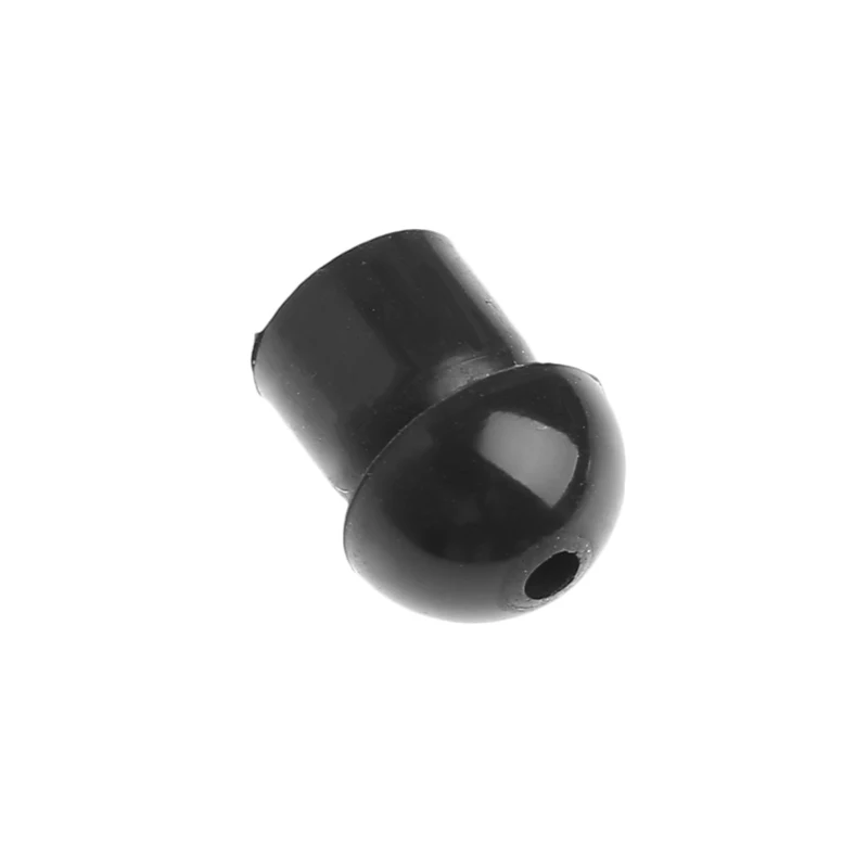 Black Replacement Coil Acoustic Air Tube Earplug For Radio Earpiece Headset