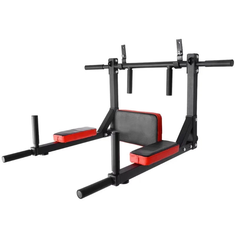 

Wall-Mounted Parallel Dip Station - Fitness Equipment for Strength Training, Pull-Ups & Chin-Ups