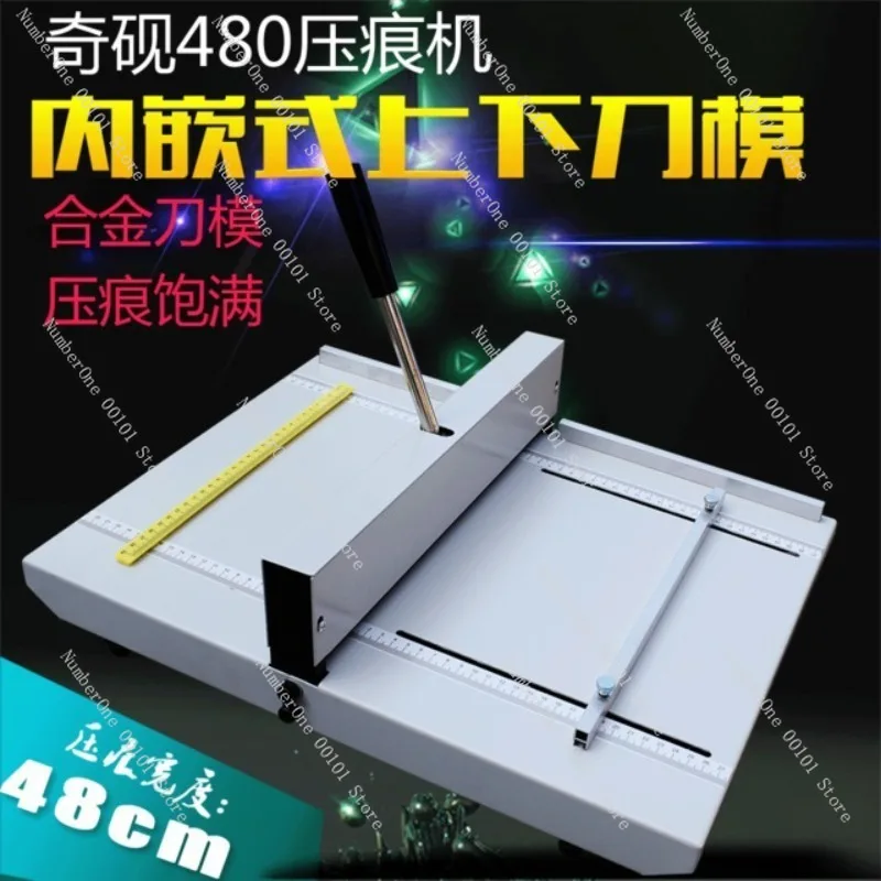 Professional A3 Manual Creasing Machine Photo Book Album Greeting Card Cover Paper Scoring Folding Press Line Tool Heavy Duty