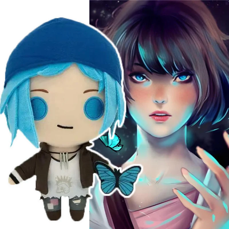 

Плюшевая игрушка «Life Is Strange» (25 см), мультяшная кукла Клои, коллекционная мягкая игрушка для фанатов «Strange Life 3», рождественский подарок