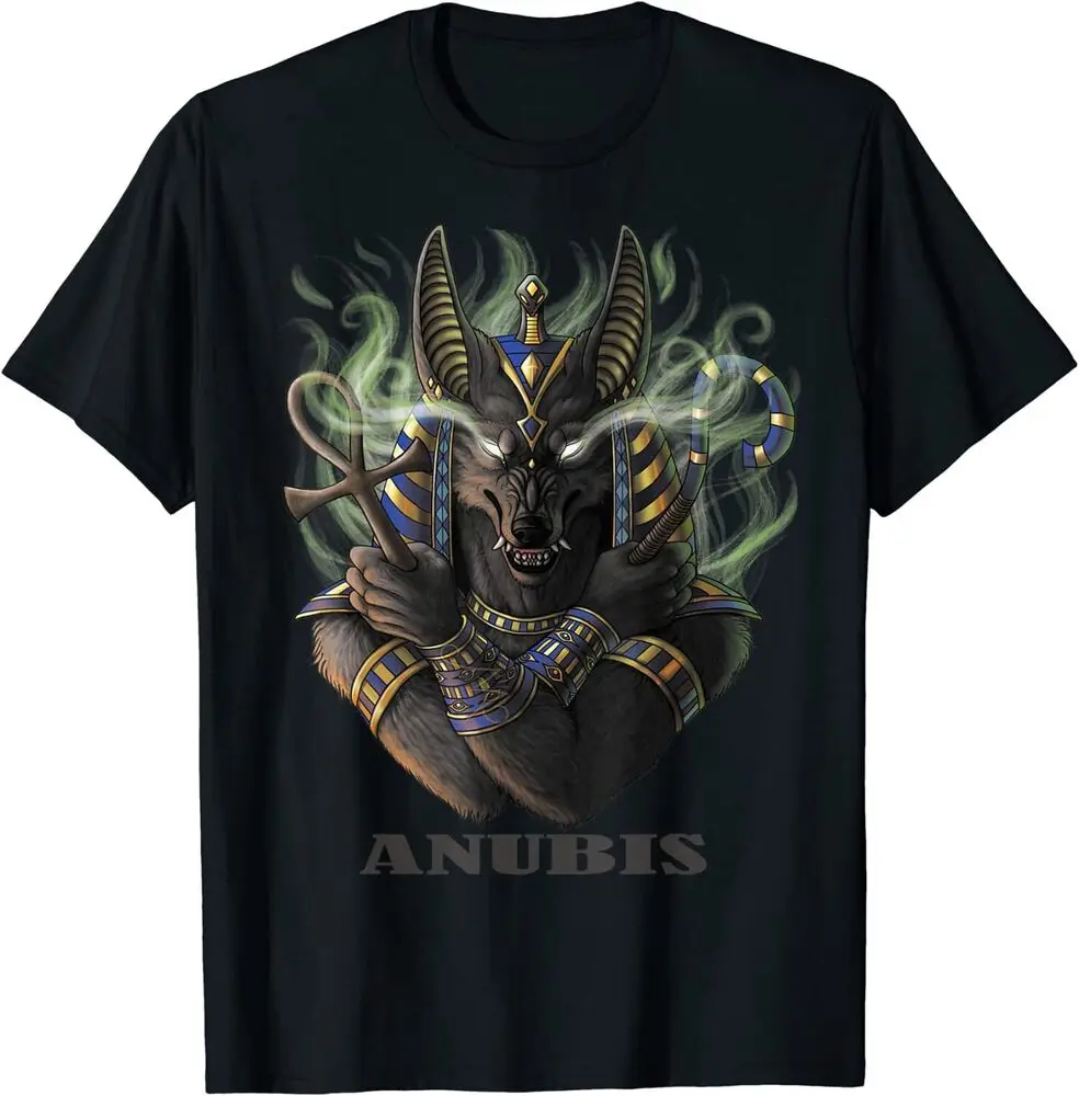 Ancient Egyptian God Of Dead Anubis sT-Shirt  for Men Clothing Women Tees Y2K tops Short Sleeve