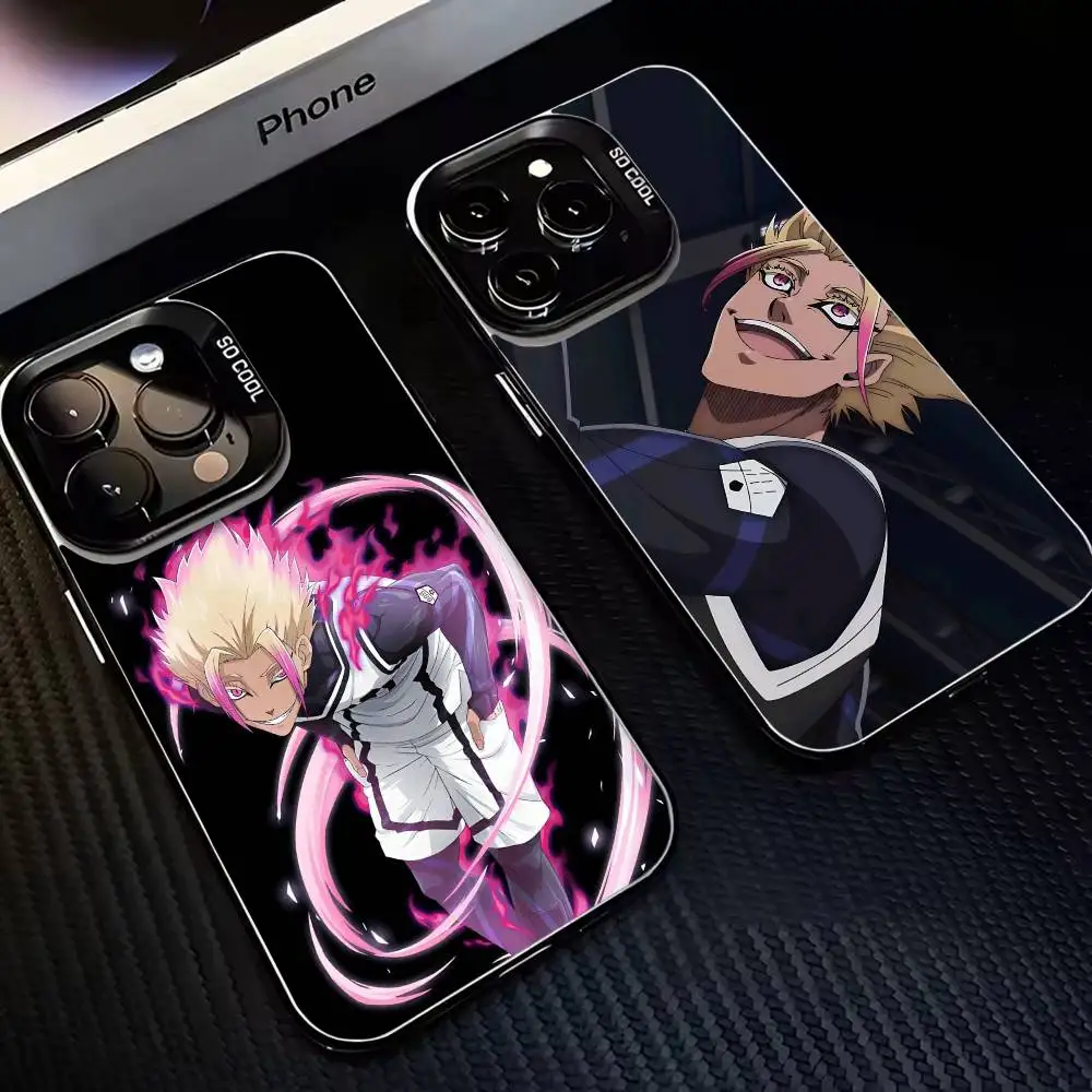 

Classic Comic Football R-Ryusei Shido Phone Case For iPhone17,16,15,14,13,12,11 Plus,Pro Max Black Matte Shockproof Cover