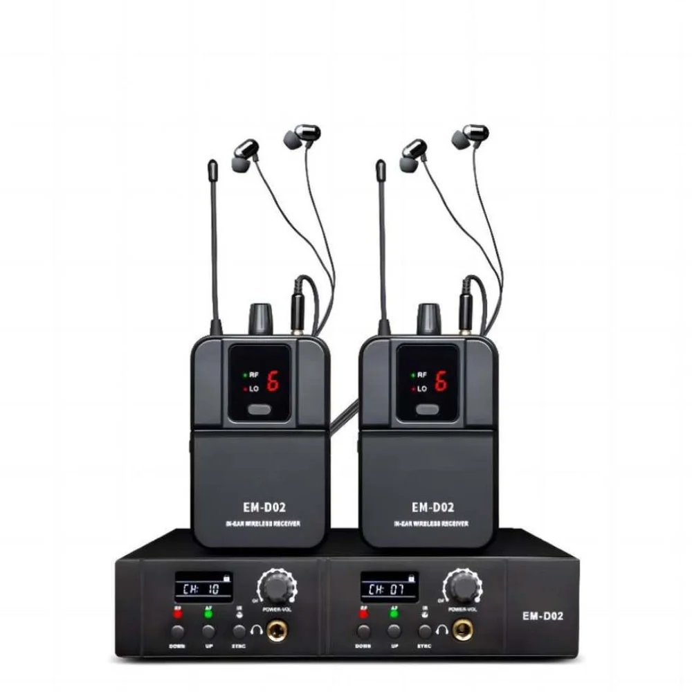 Demao RTS EM-D02 UHF Wireless In Ear Monitor System Monitoring Transmitter