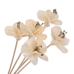 5X Artificial Flower Rattan Sticks Reed Diffuser Aroma Fragrance Replacement DIY