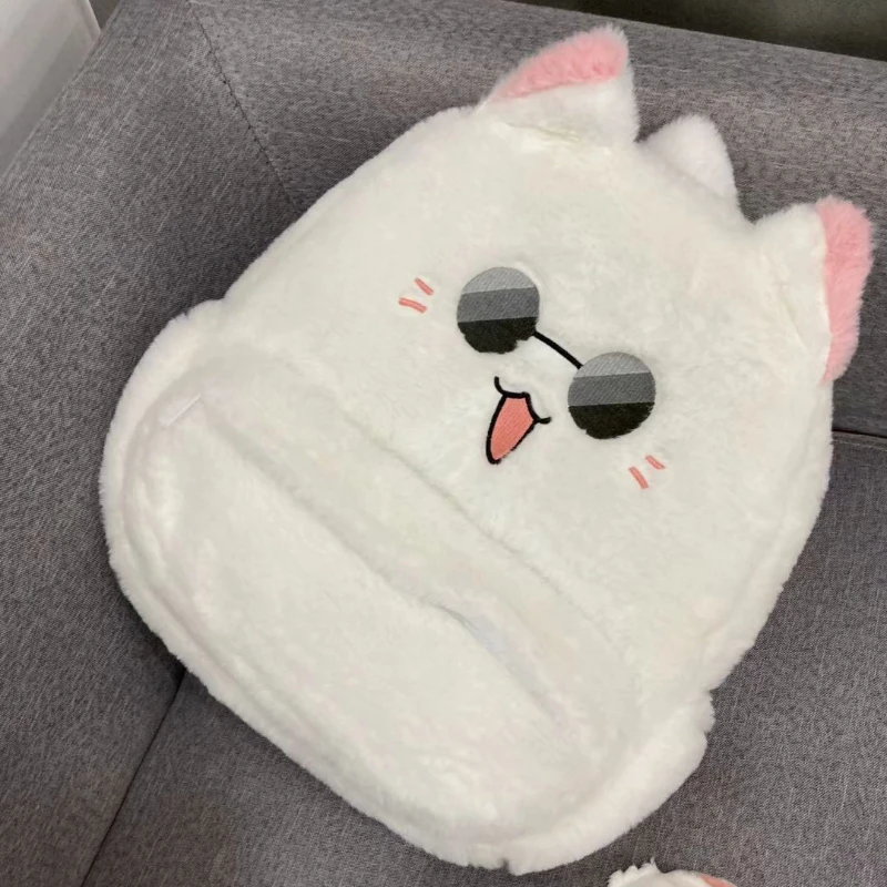 Anime Jujutsu Kaisen Karakter Gojo Satoru Kat Pluche Rugzak Knuffeldier Speelgoed Kawaii Kitten Tas Voor Cartoon Liefhebbers Fans Geschenken