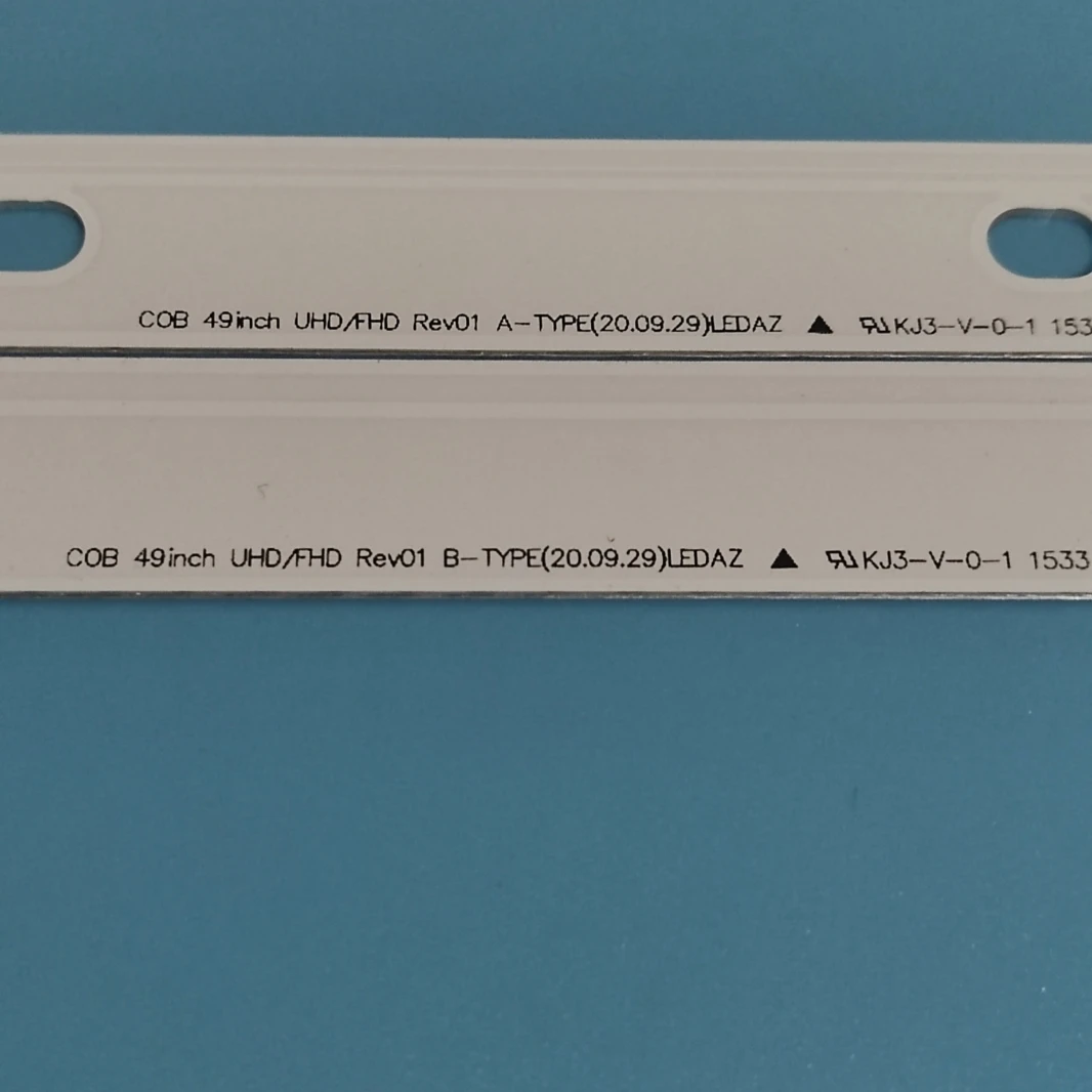 8 sztuk listwa oświetleniowa LED dla 49UK6200PUA 49UK6300PLB 49UJ635V 49UJ634V 49UF640T 49UH6100 49UH619V 49LF510V 49uf6409 49UJ630V