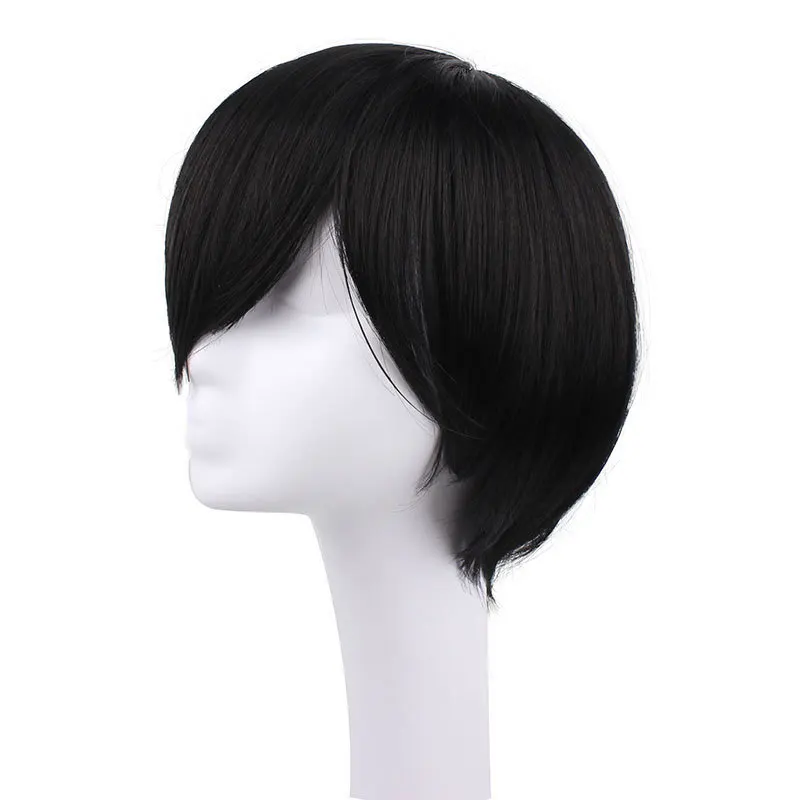 Peluca Liangyan gratis Yui Hirasue Cos peluca Cosplay peluca negra