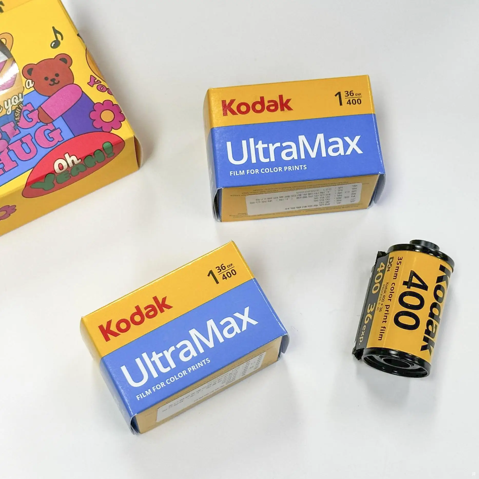KODAK UltraMax 400 Color Print Film 135 Color Film 36 Exposure Per Roll Fit 1-10 Roll for Kodak H35 M35 M38 F8S F9 Film Camera