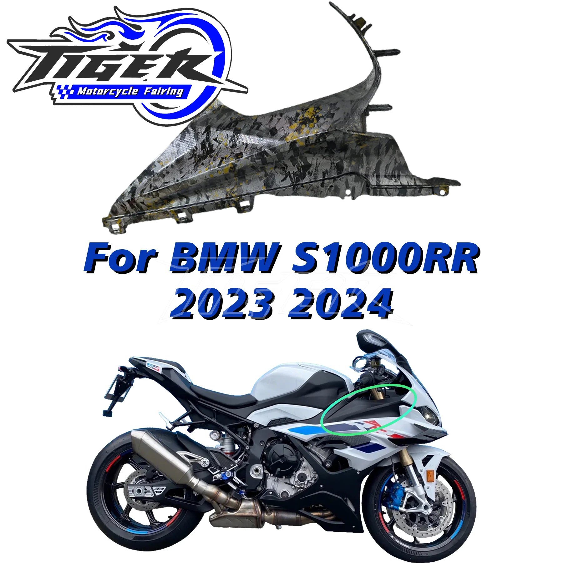 

Fit For BMW S1000R 2023-2024 Side panel Side fairing Side cover Side protector Customized