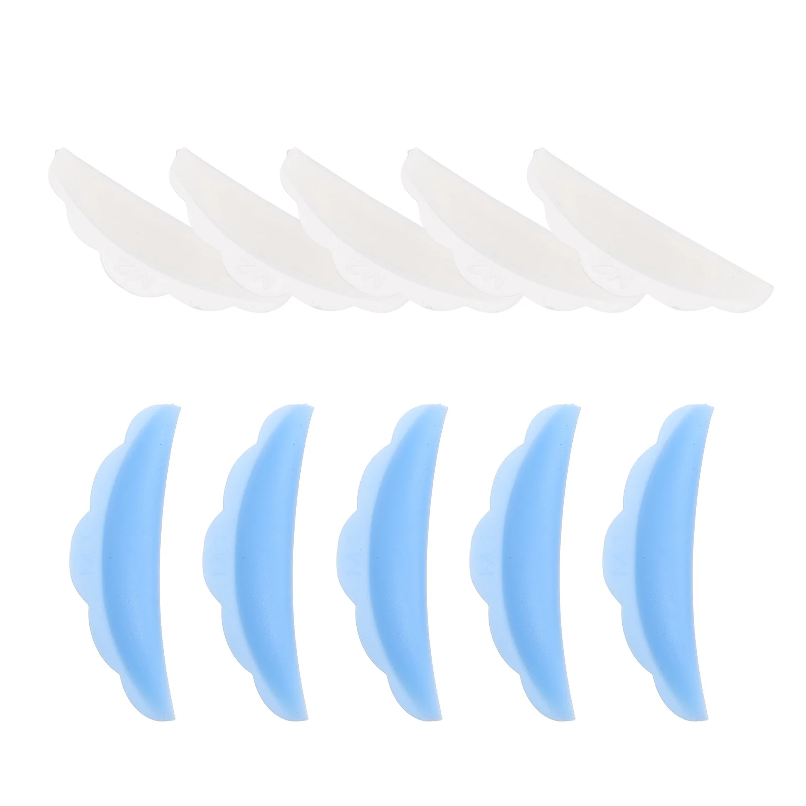 10 أزواج من وسادات تجعيد الرموش من السيليكون جوانات بيرم للرموش متينة وقابلة لإعادة الاستخدام لصالونات العناية بالجمال واستخدام حشية من السيليكون