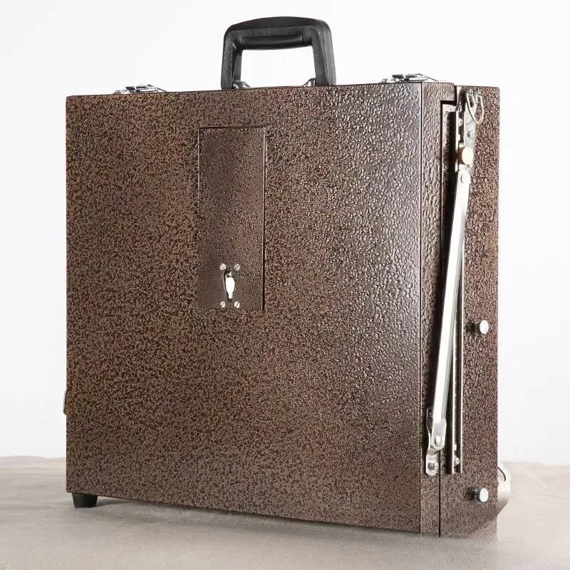 Metal, stainless steel and galvanized sheet, sketch portable multi-functional painting box