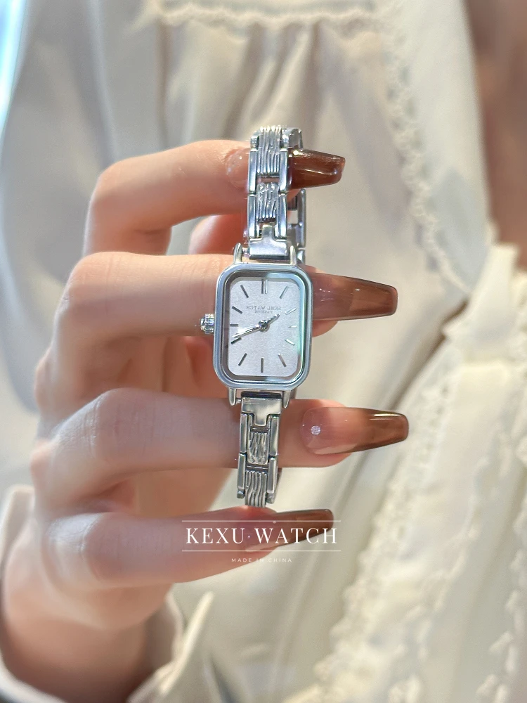 SKHL Watch for Women, Dainty Gold/Silver Bracelet Women's Watches, Elegant Rectangular Face Ladies Watches Wholesale