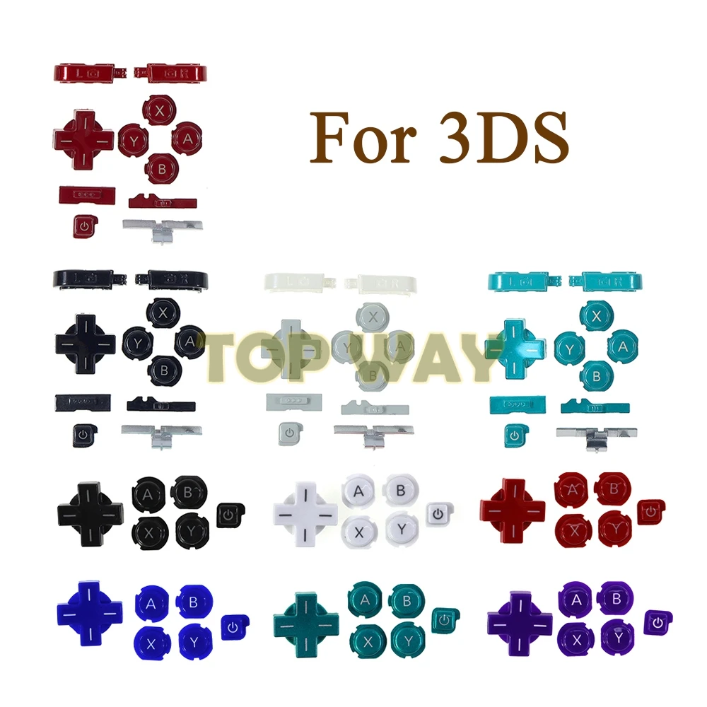 

1 комплект, высокое качество для Nintendo 3DS, кнопка ABXY с заменой кнопки перекрестного направления для 3DS A B X Y