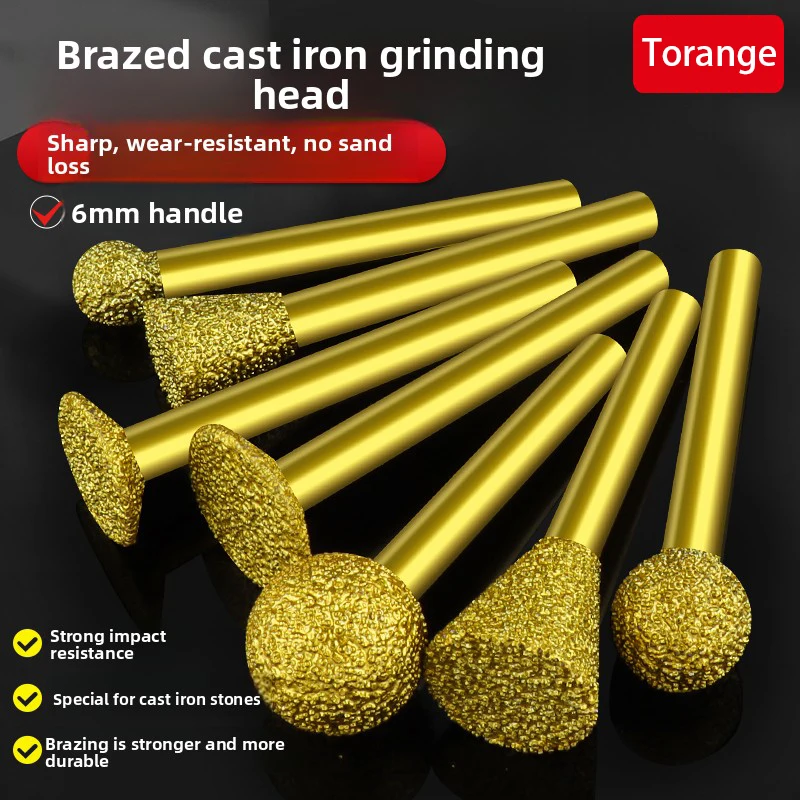 

Алмазная пайка, шлифовальная головка, чугунная керамическая плитка, резьба по камню, головка с прорезями, мраморная гравировка, электрическая дрель, шлифовальная головка