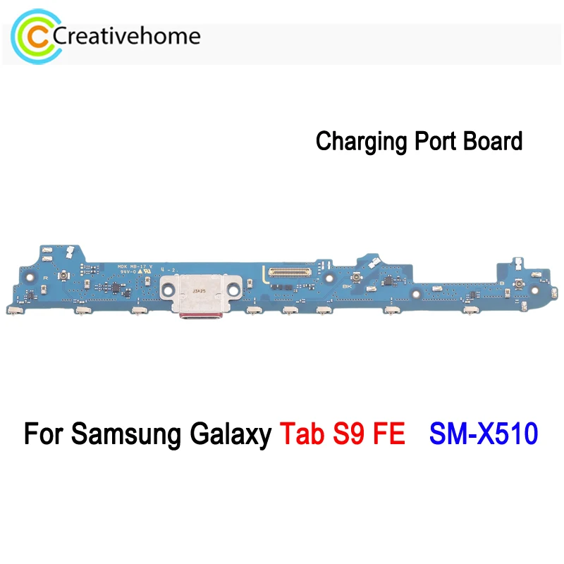 Charging Port Board For Samsung Galaxy Tab S9 FE, SM-X510 WiFi Edition Tablet USB Charging Dock Repair Replacement Part