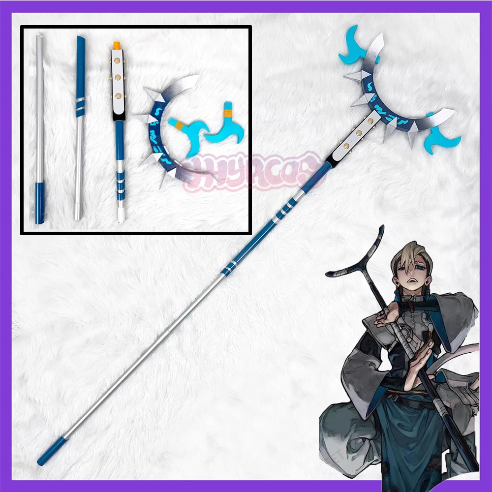 

170 см GACHI AKUTA Zanka Nijiku косплей реквизит парик обновленное длинное копье Хэллоуин карнавальный костюм аксессуары для мужчин женщин