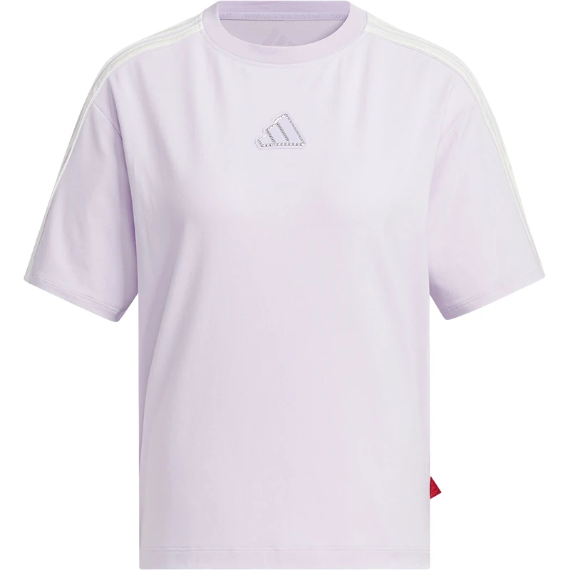 أديداس الرسمية أصيلة الصيف المرأة الجديدة تنفس وفضفاضة عارضة قصيرة الأكمام JZ4159 #5