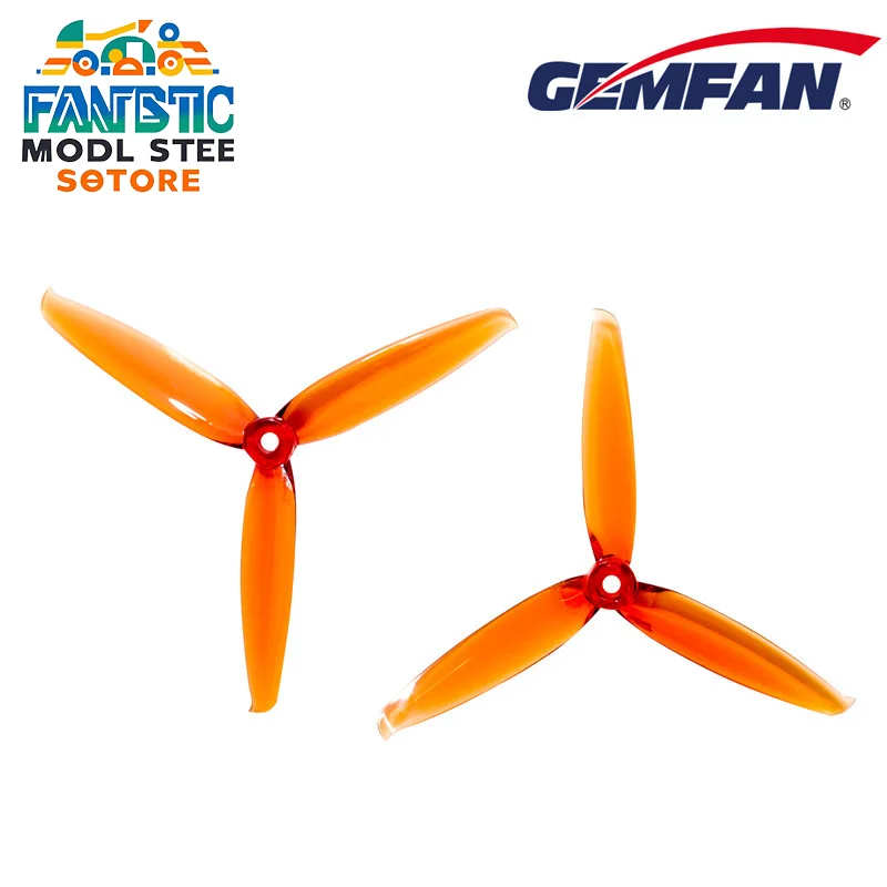 2 Pairs Of Gemfan Qianfeng Flash 6042 6-Inch Three Bladed Propellers Racing Blades Specifically Designed For Crossing Aircraft