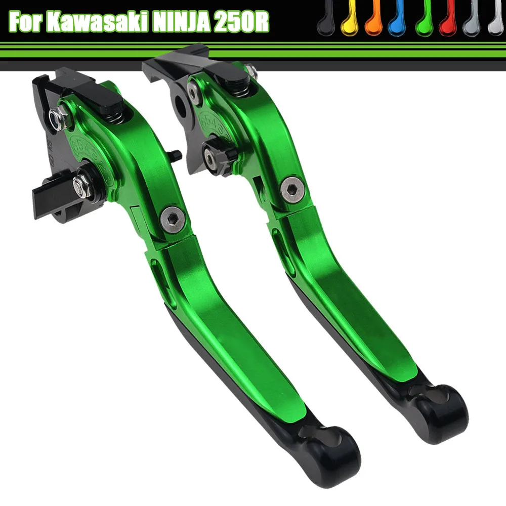 

For Kawasaki NINJA 250R 2008-2012 Motorcycle Brake Clutch Levers CNC Foldable Adjustable Retractable Modified Clutch Brake Lever