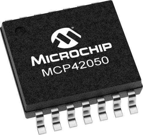 Mcp42050-I/St Ic Dgt Pot 50Kohm 256Tap 14Tssop