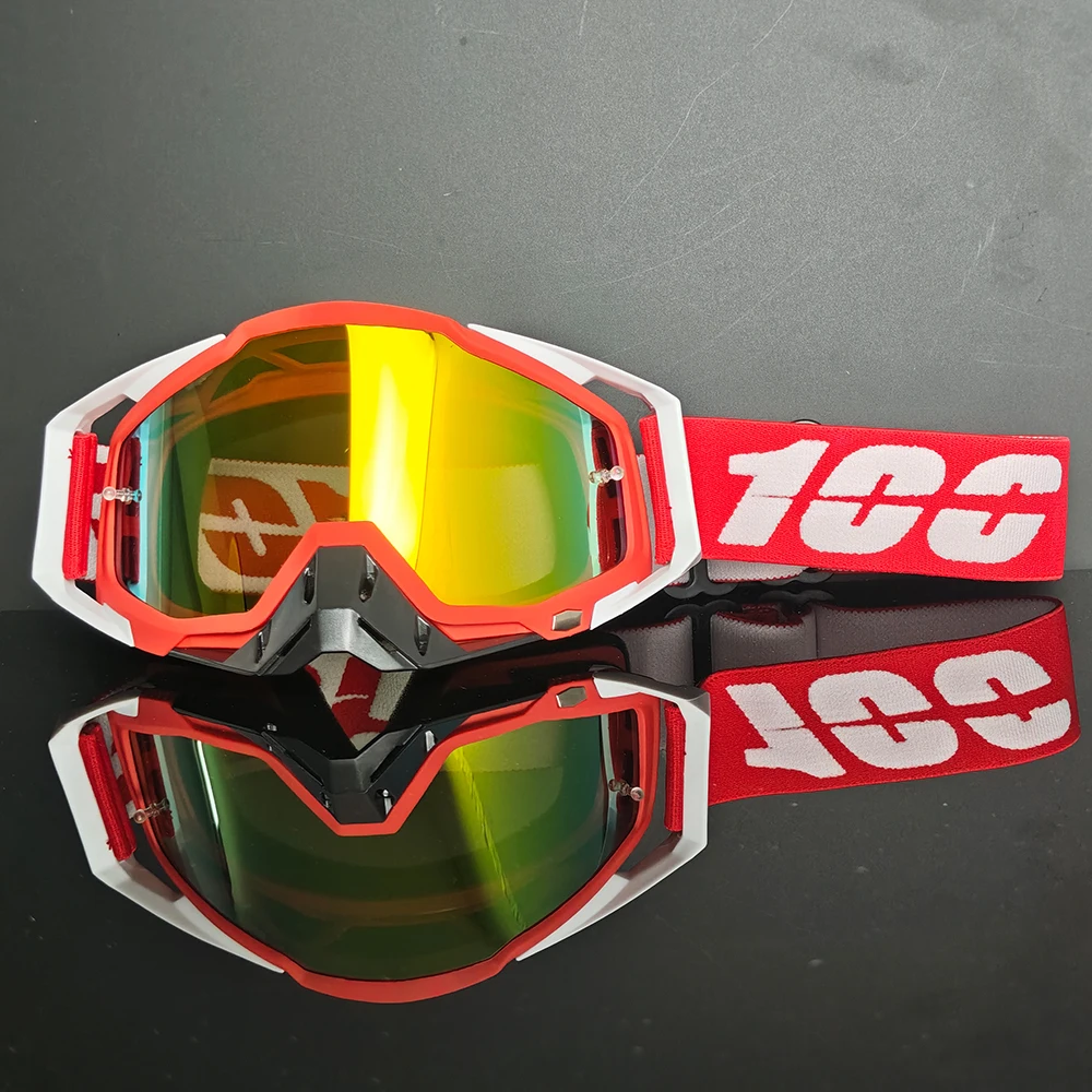 Verstellbare Motorrad-Motocross-Brille Winddicht Passend für Männer Langstrecken-Motorradfahren