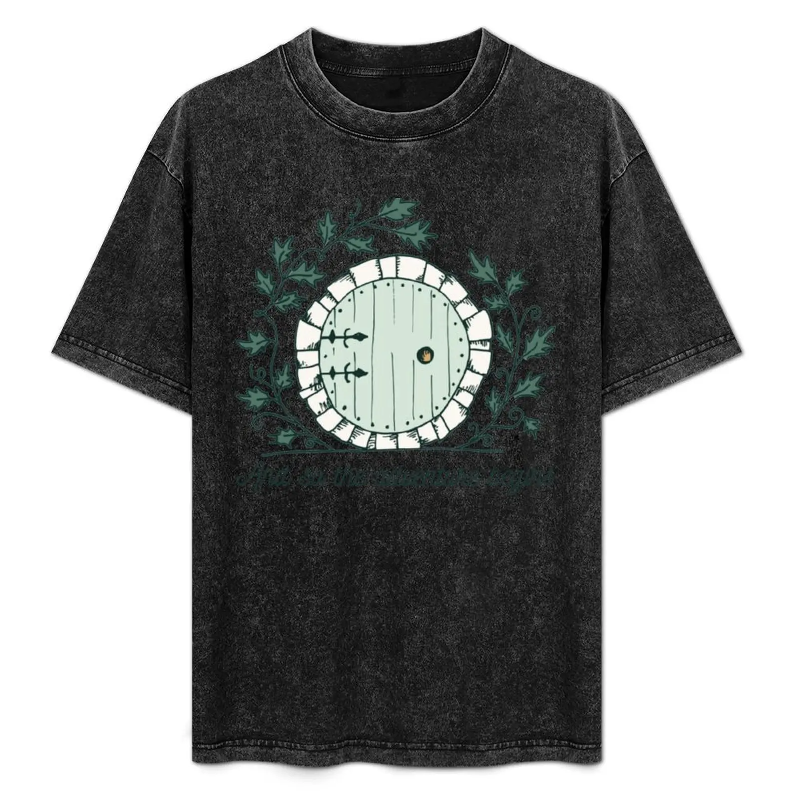 

Baggins Door with Twigs ShirtsNew design 2021 T-Shirt Big and Tall Basic Tee Shirt