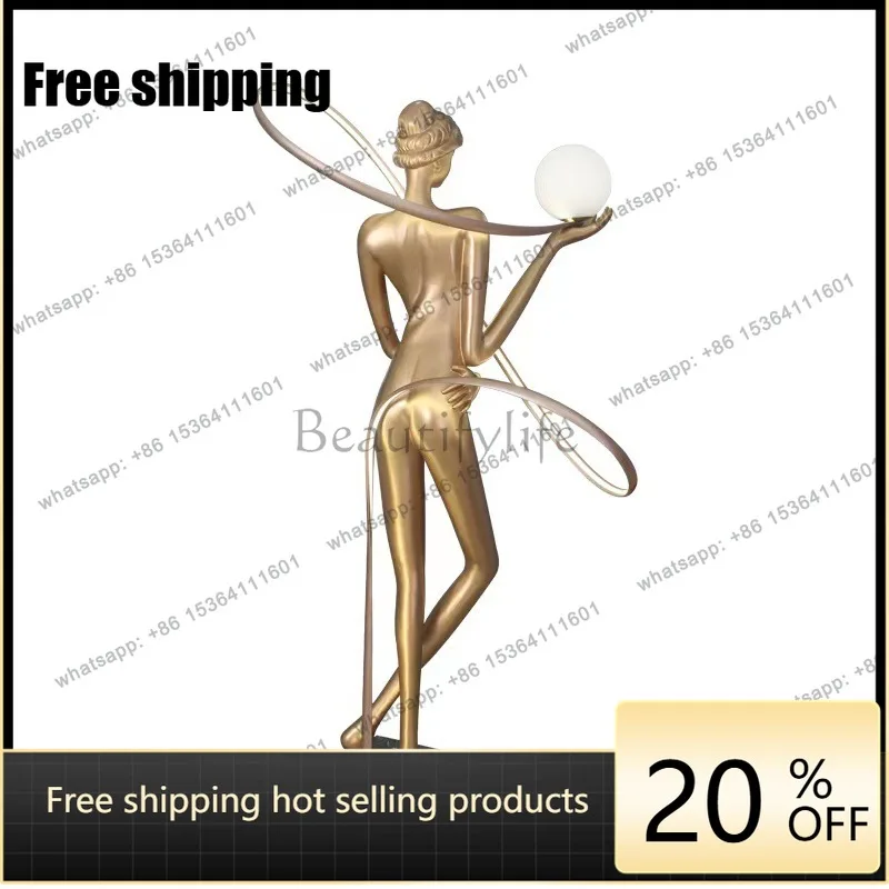 PJ modern art floor exercise sculpture floor decoration ornament