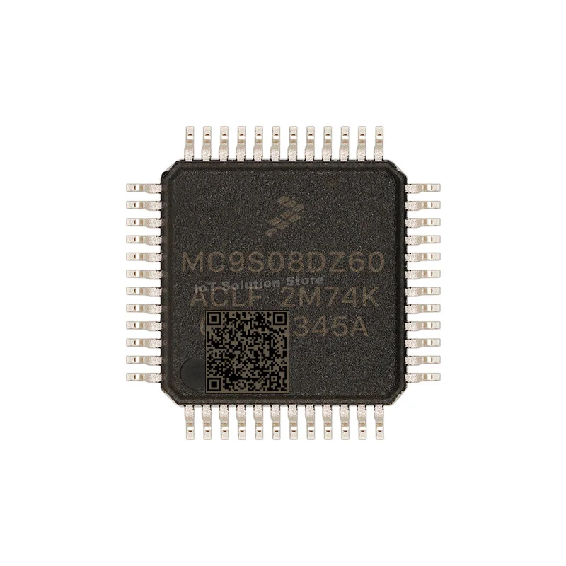 MC9S08DZ60ACLF S08DZ 8-bit MCU, S08 core, 60KB Flash, 40MHz, QFP 48